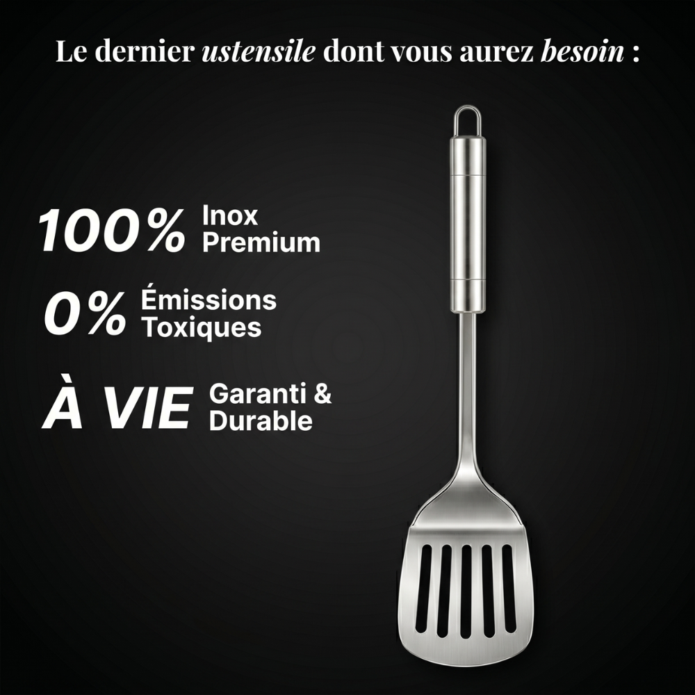 Coffret de 5 ustensiles en acier inoxydable
