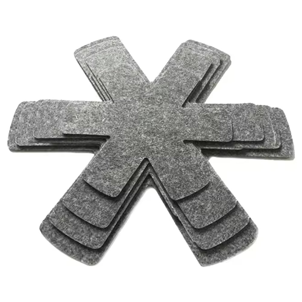 Lot de 3 protège-poêles
