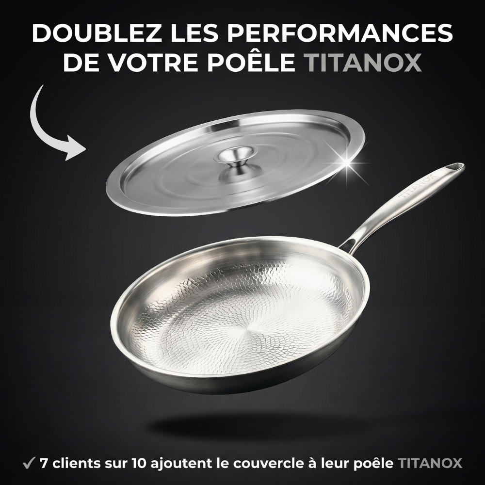 Couvercle universel en inox