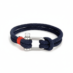 Bracelet Marin Manille Bleu Nuit Altamar