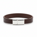 Bracelet en Cuir Marron Oxen