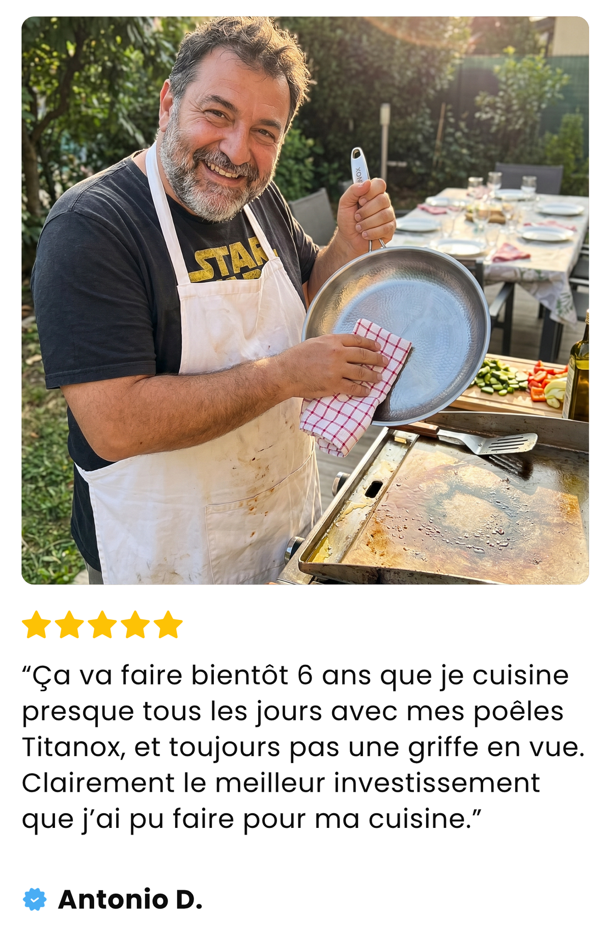 Un filet d'huile suffit