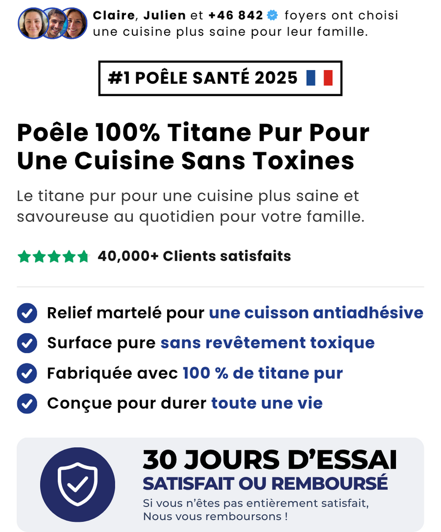 Le fond plat sur plaque à induction